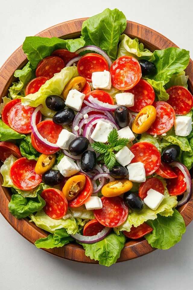 antipasto salad preparation guide