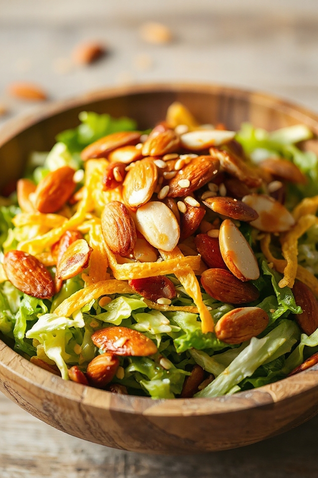 asian salad preparation steps