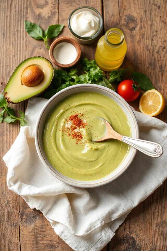 avocado salad dressing recipe