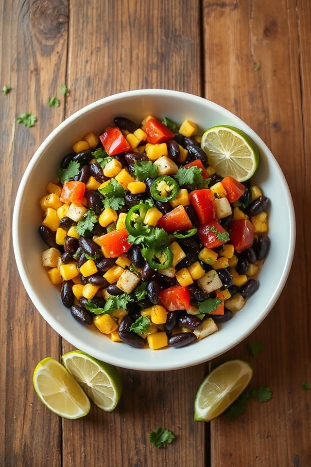 black bean corn salad