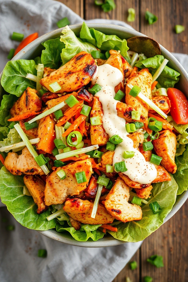 buffalo chicken salad recipe