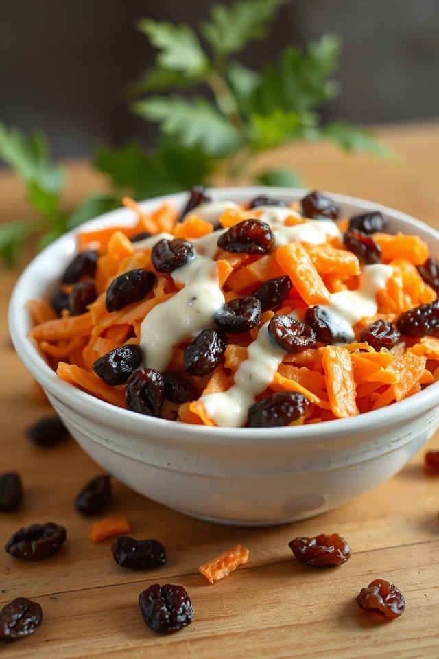 carrot raisin salad recipe