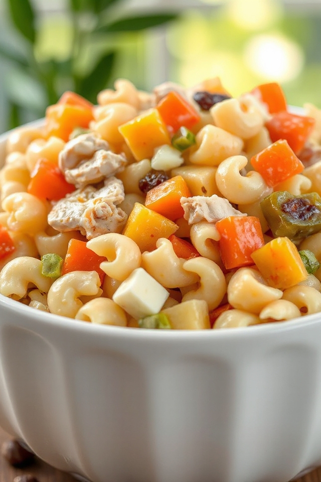 chicken macaroni salad recipe