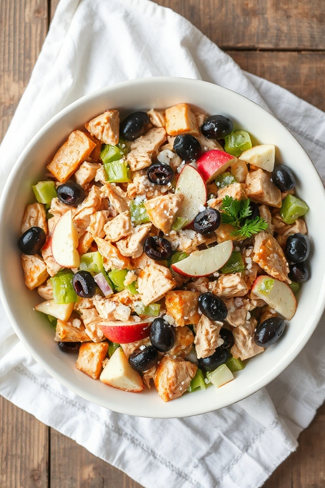 chicken salad with rotisserie