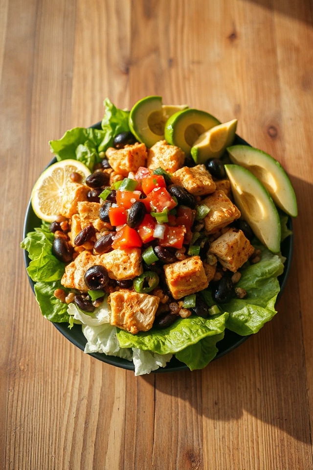 chicken taco salad recipe