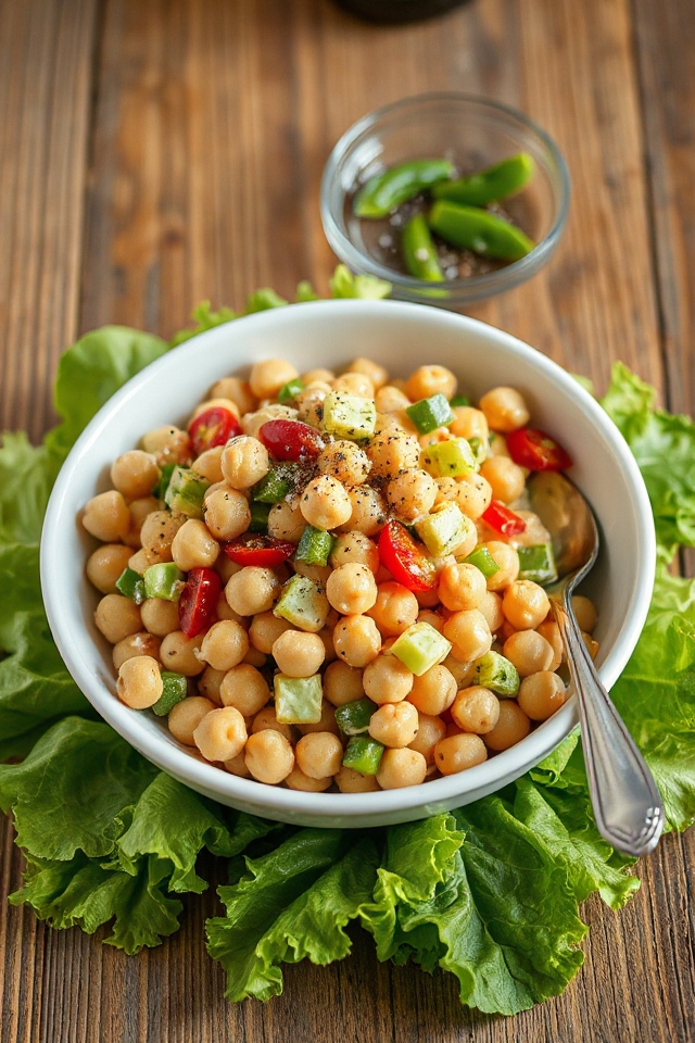 chickpea salad preparation instructions
