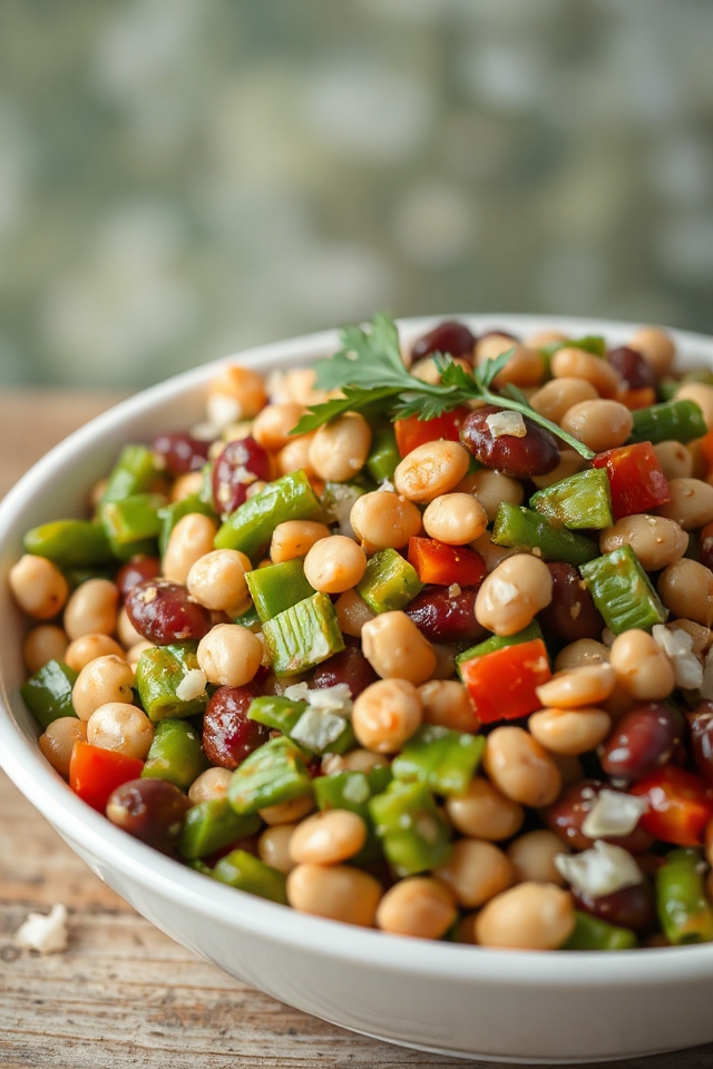 colorful bean salad recipe