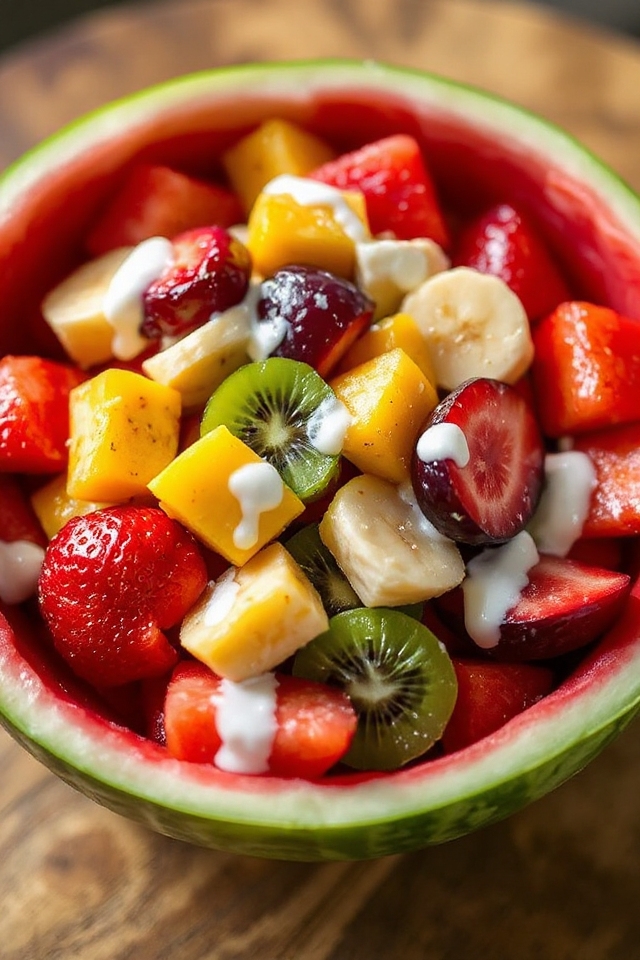 colorful fruit salad recipe