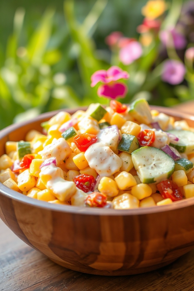 corn salad made easy