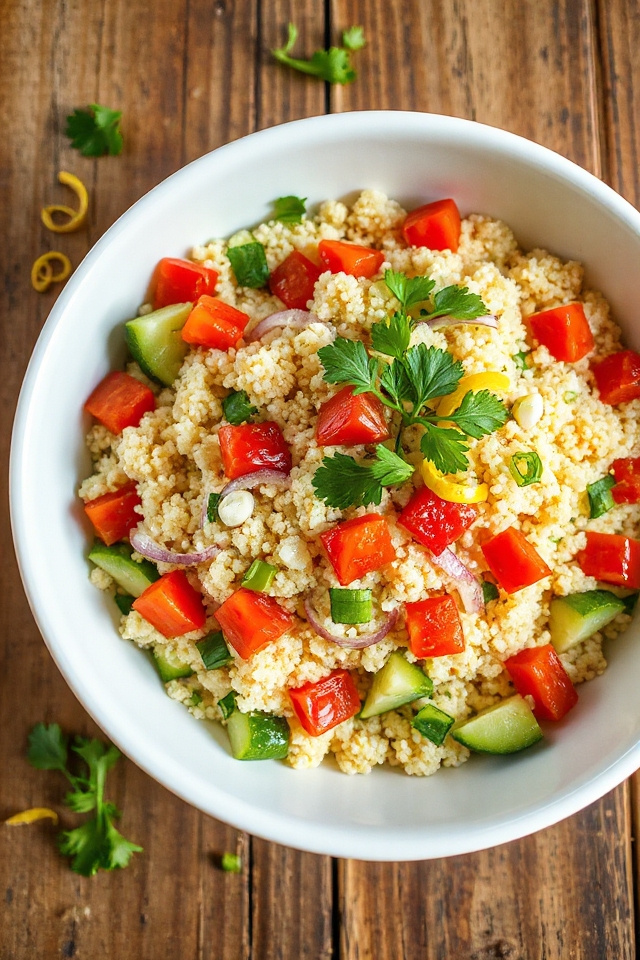 couscous salad preparation guide