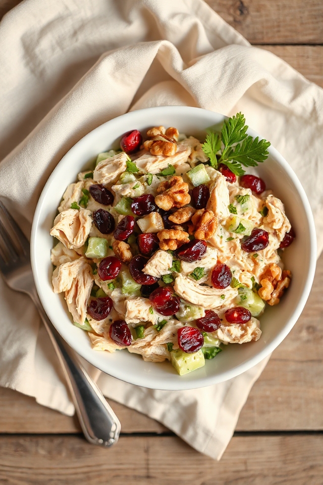 cranberry chicken salad recipe