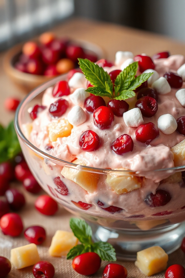 cranberry salad preparation steps