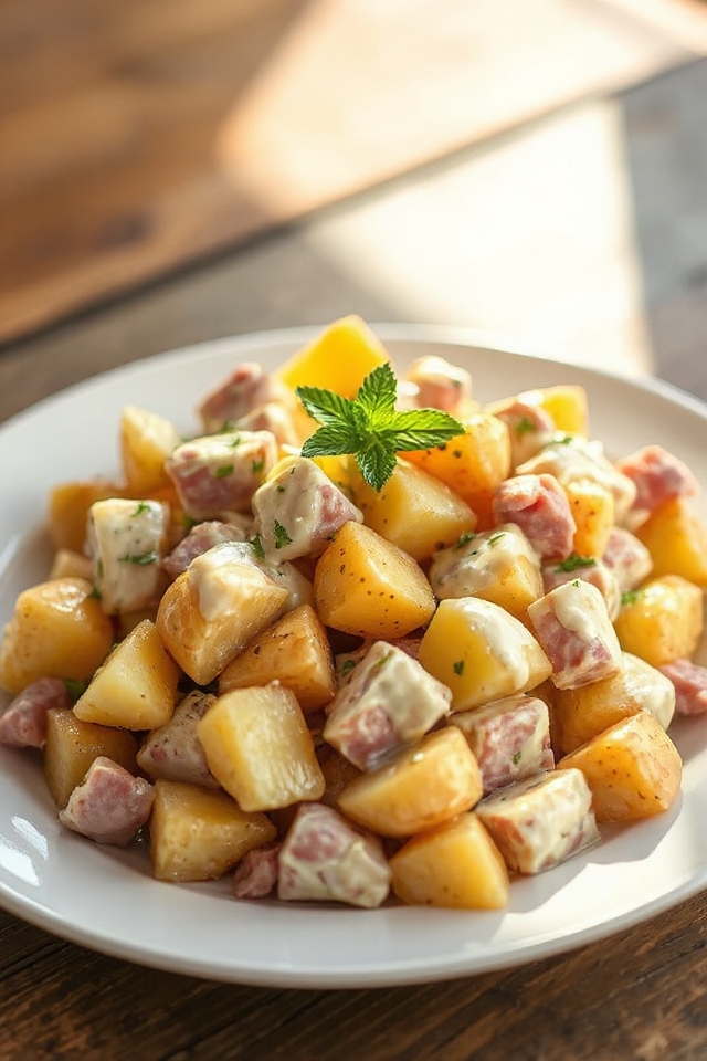 creamy flavorful potato salad
