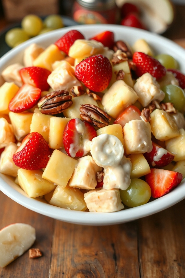 creamy fruit salad recipe