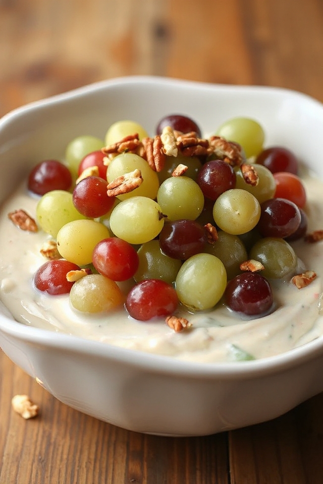 creamy grape salad recipe
