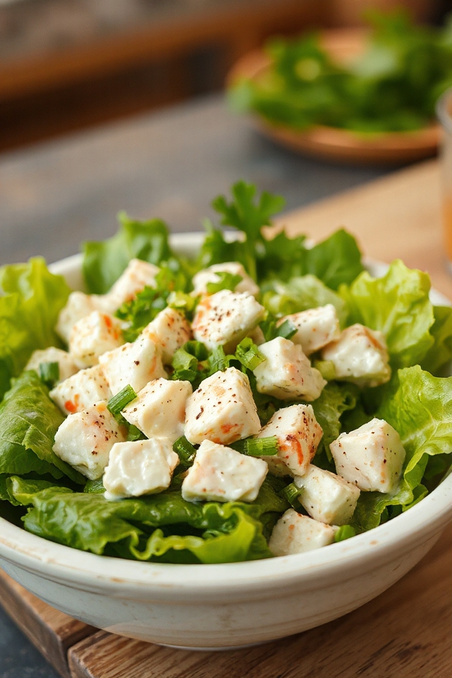 creamy green goddess salad