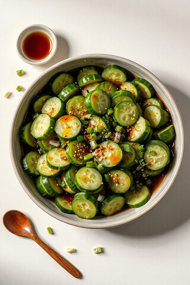 crisp and refreshing salad