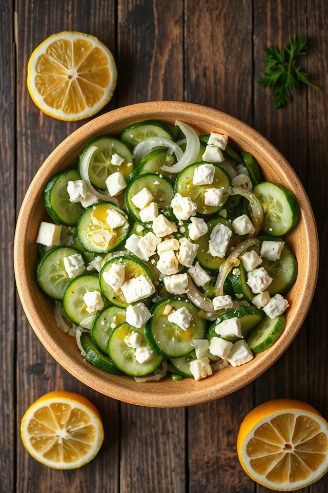 cucumber onion salad recipe