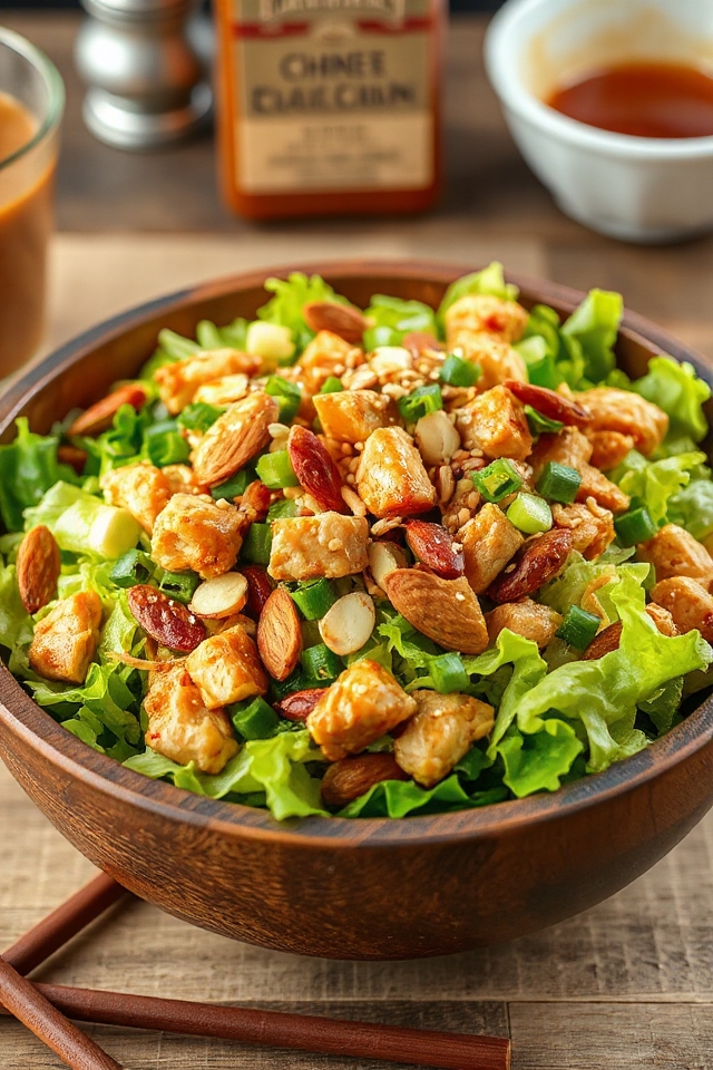 delicious chinese chicken salad