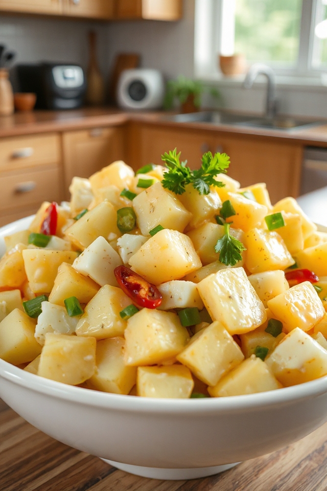 delicious creamy potato salad