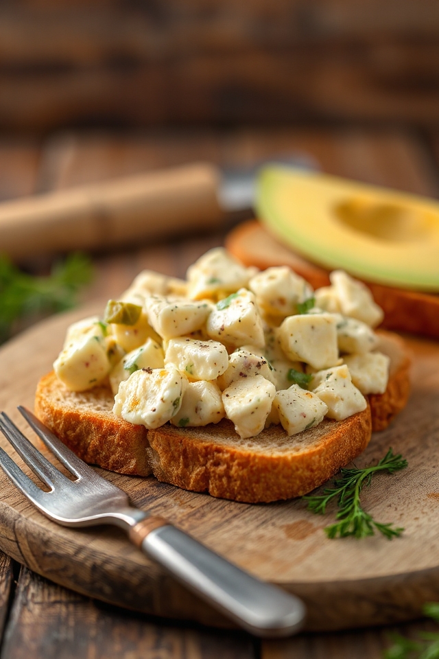 delicious homemade egg salad