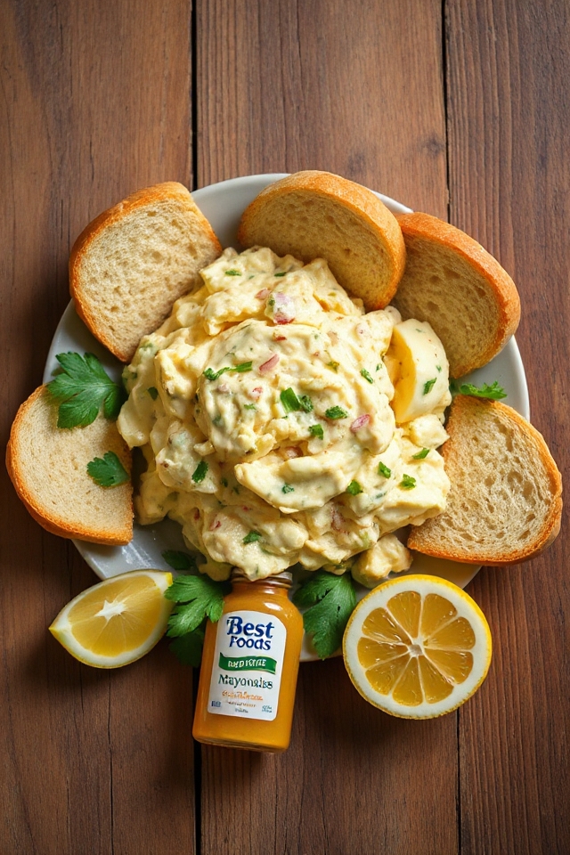delicious homemade egg salad