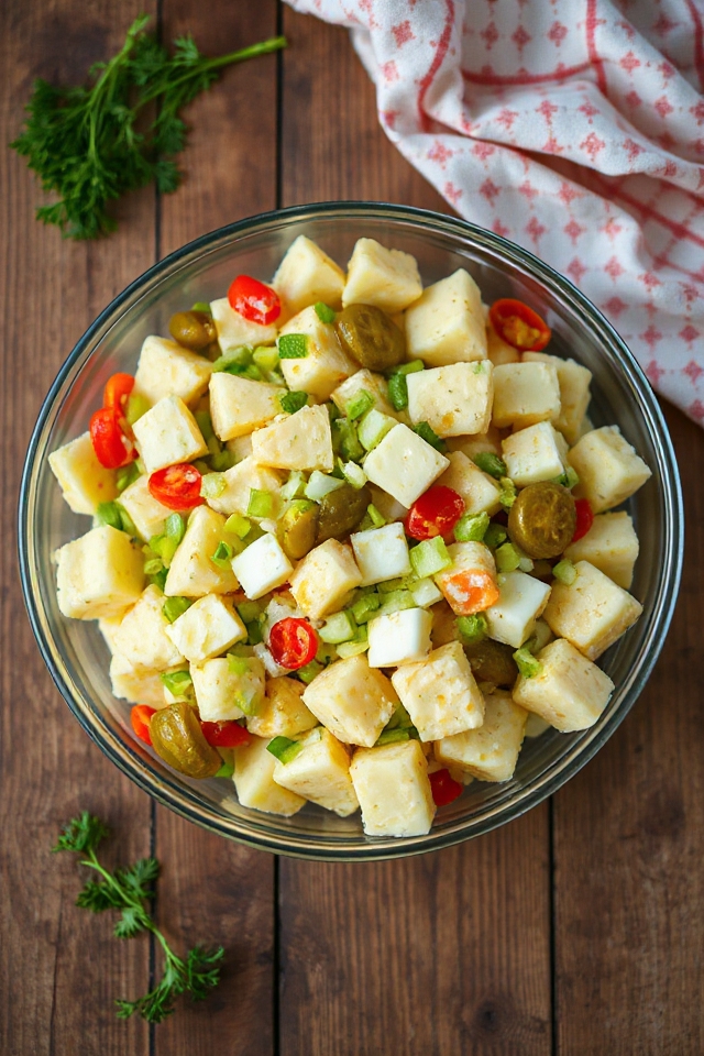 delicious homemade potato salad