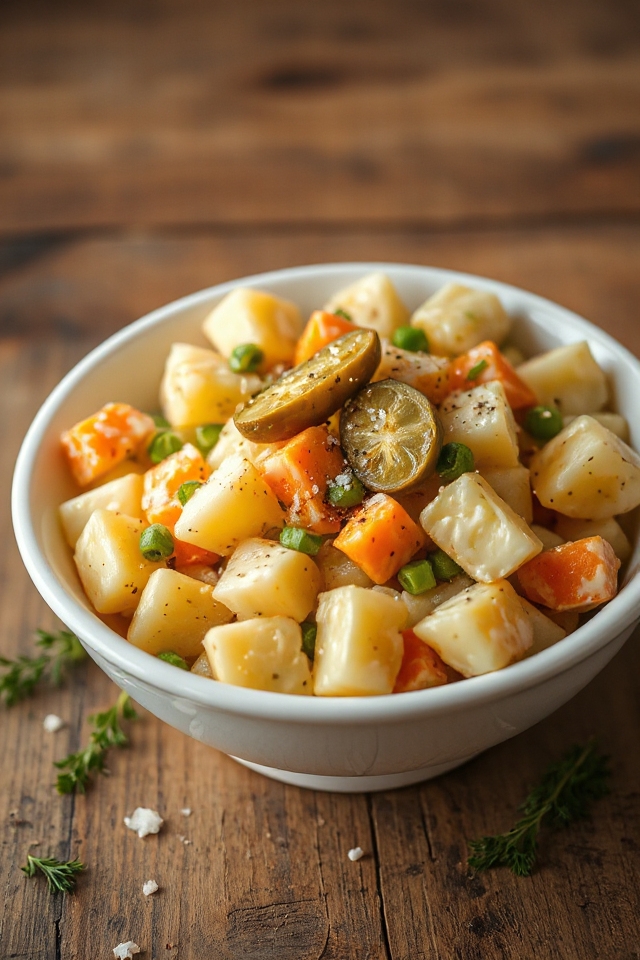 delicious homemade potato salad