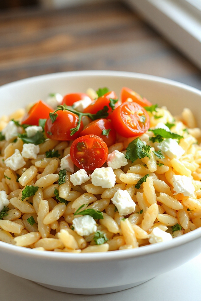 delicious orzo salad recipe