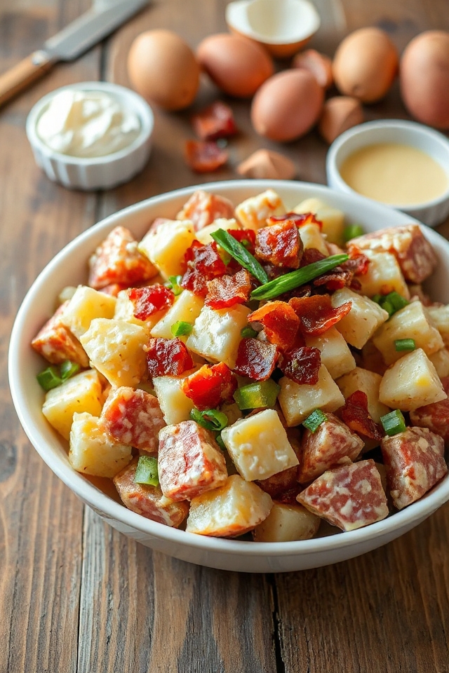 delicious red skin potato salad