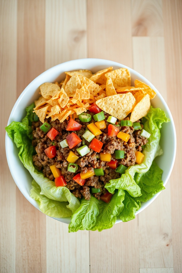 delicious taco salad recipe