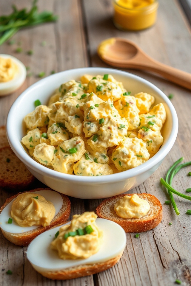deviled egg salad recipe