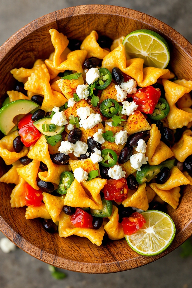 elote inspired pasta salad recipe
