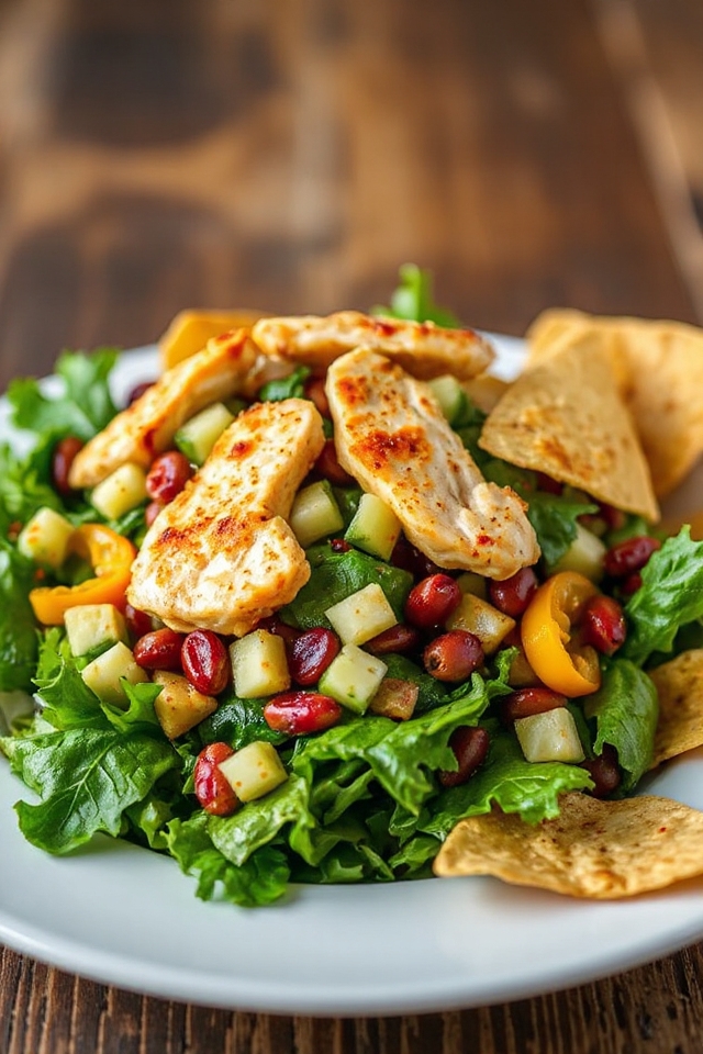 flavorful mexican chicken salad