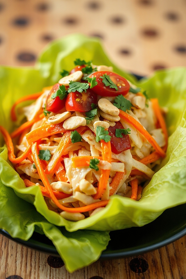 flavorful thai papaya salad
