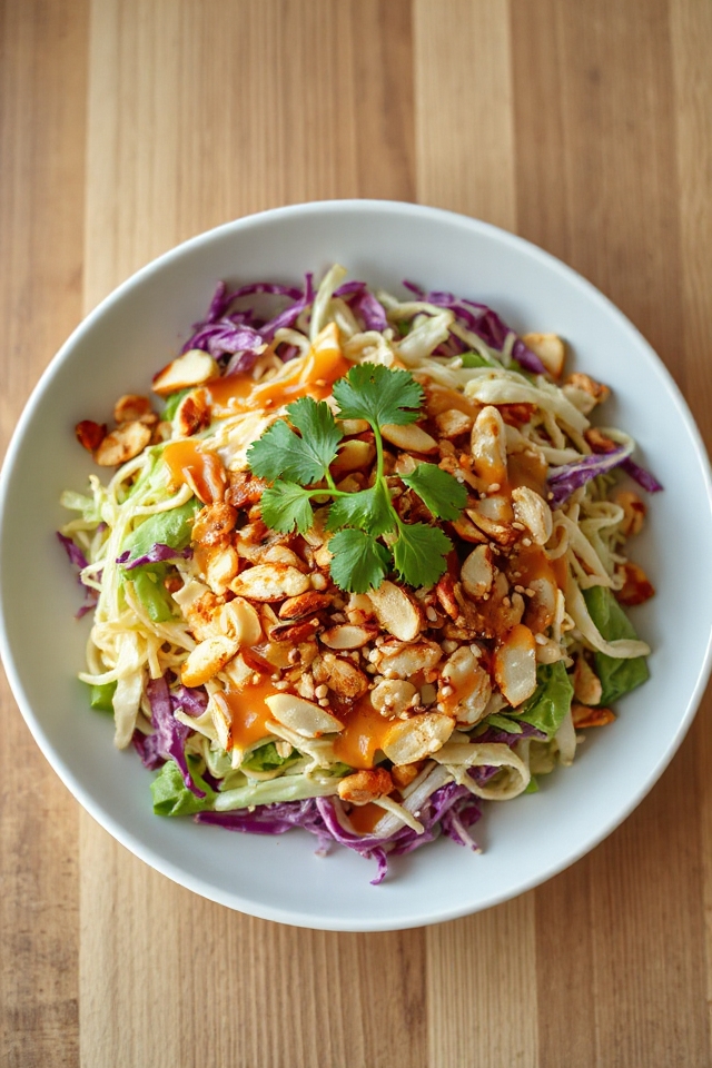 fresh and vibrant asian salad