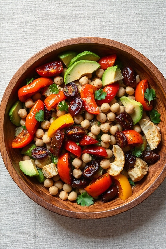 fresh mediterranean salad ingredients