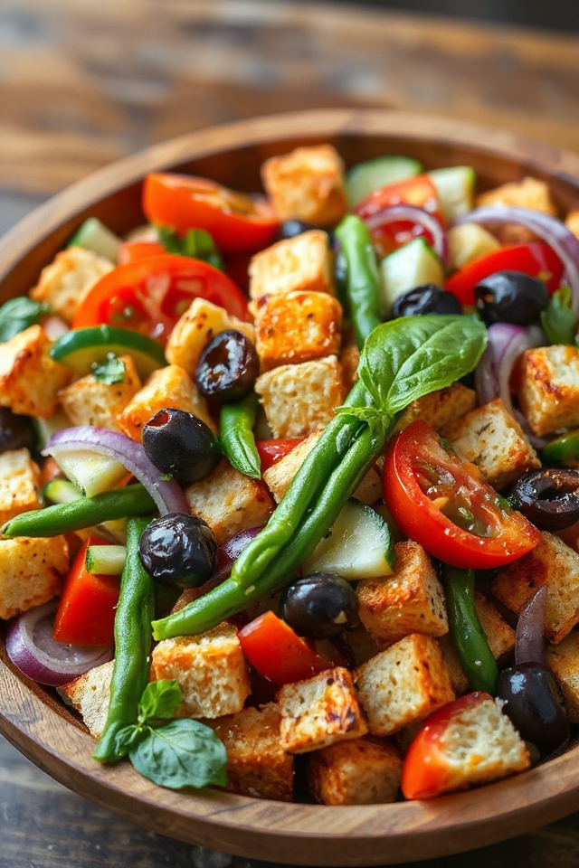fresh panzanella salad recipe