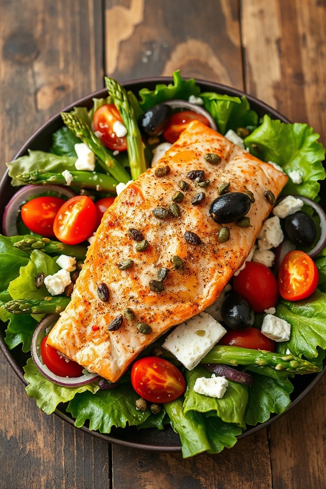 fresh salmon salad recipe