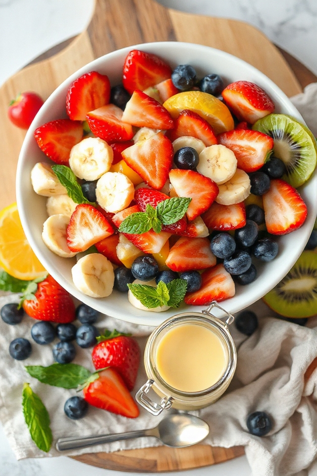 fruit salad dressing recipe