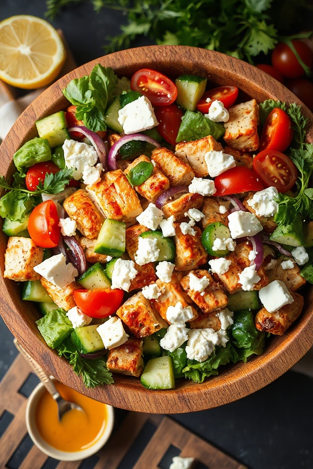 greek chicken salad recipe
