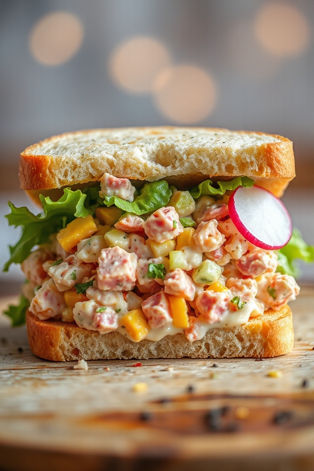 ham salad sandwich recipe