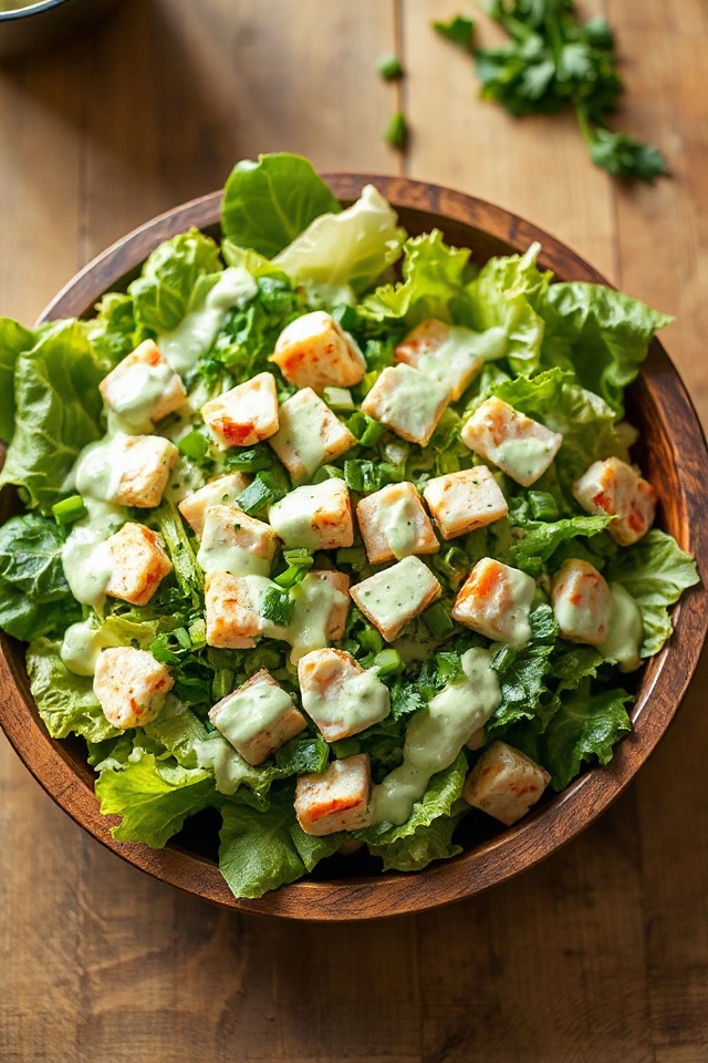 healthy green salad recipe