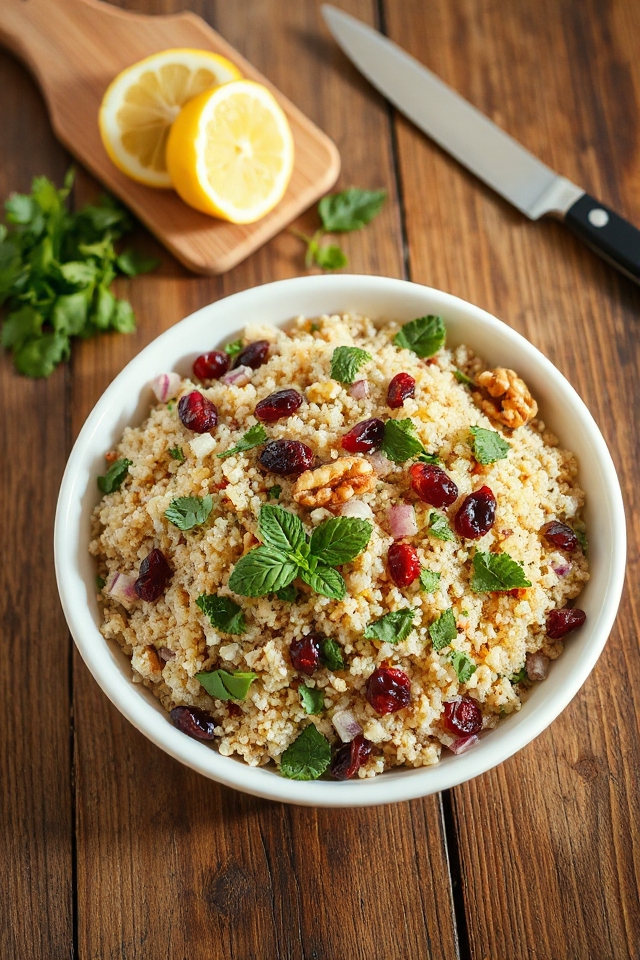 healthy quinoa salad recipe
