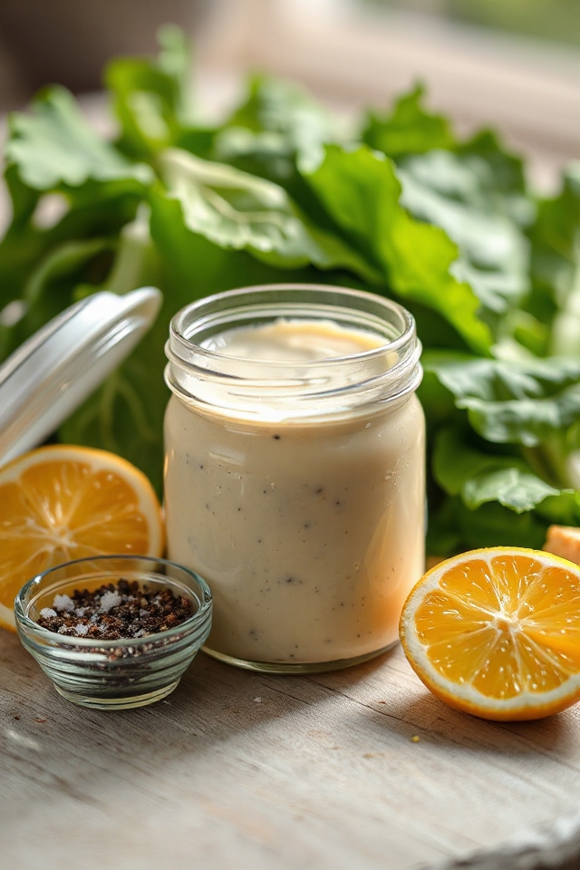 homemade caesar salad dressing