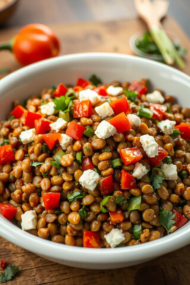 lentil salad preparation guide