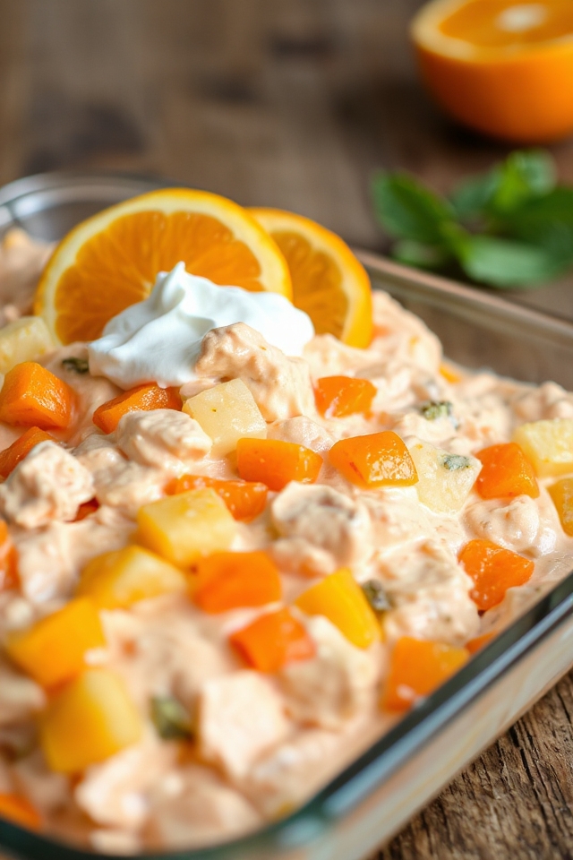 mandarin orange salad delight