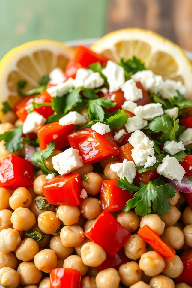 mediterranean chickpea salad recipe