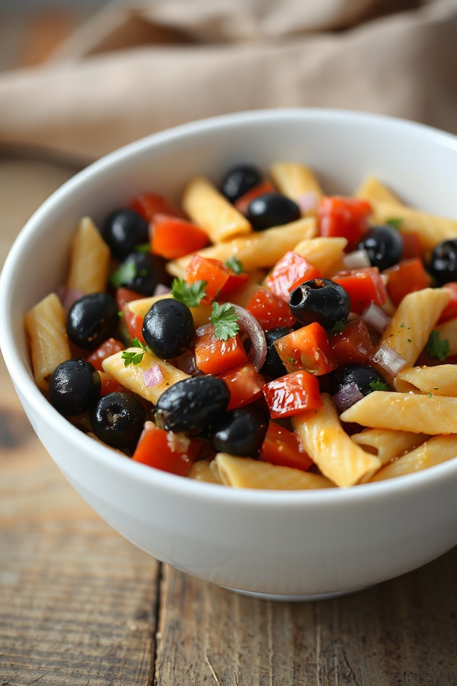 mediterranean pasta salad recipe