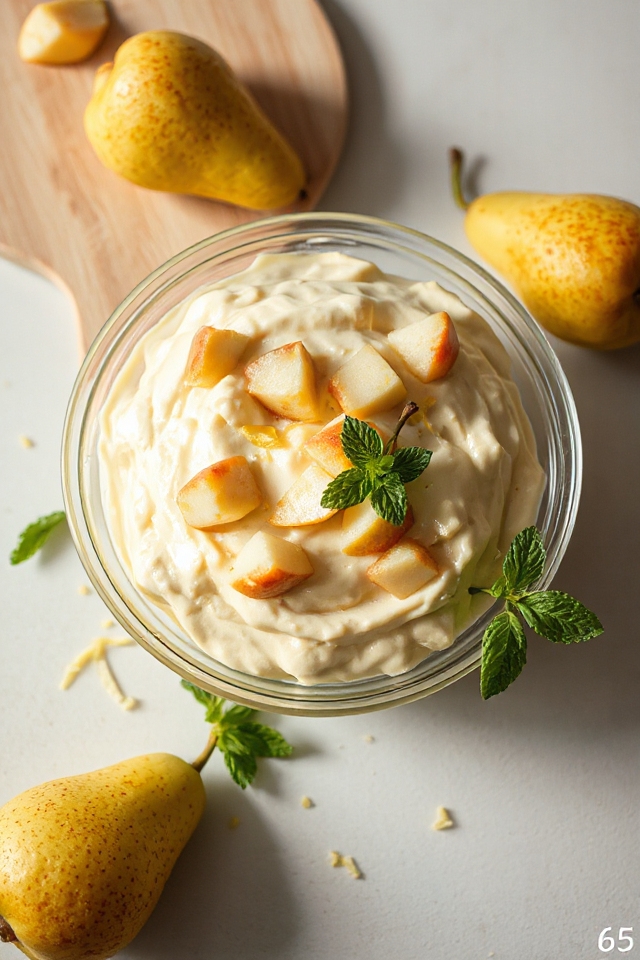 pear salad preparation instructions